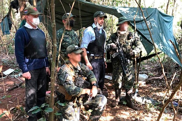 En Concepción la FTC halla presunto campamento principal del EPP