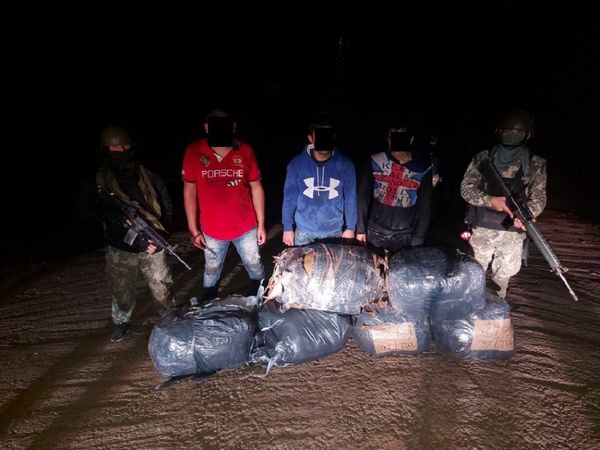 Detienen a tres personas en la zona de la Usina Acaray por presunto contrabando