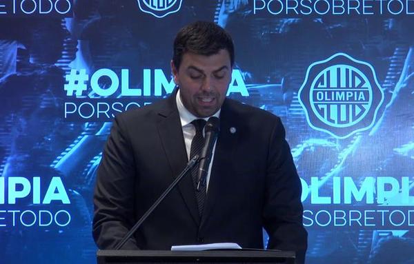 Trovato anunció su postulación al próximo periodo de presidencia en el Olimpia