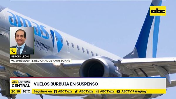 Suspenden vuelo burbuja entre Paraguay - Uruguay - ABC Noticias - ABC Color