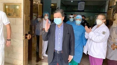 Crónica / Tío Eucli dejó el hospi tras ganarle al covid-19
