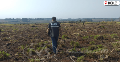MADES constata 41 hectáreas de desmonte en Itapúa e investigará a responsables