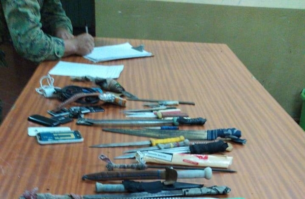 HOY / En requisa dentro del penal de San Pedro encuentran todo tipo de armas blancas