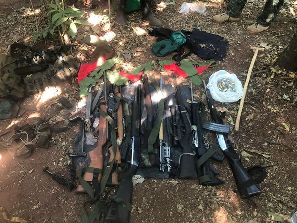 Campamento del EPP: presumen que cayó una de las armas utilizadas en secuestro de Arlan - Nacionales - ABC Color