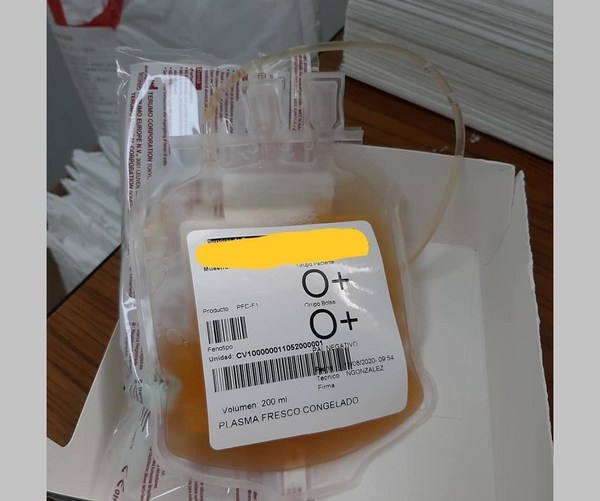 56 de 60 pacientes Covid se recuperaron con plasma y lanzan campaña para donar - ADN Paraguayo