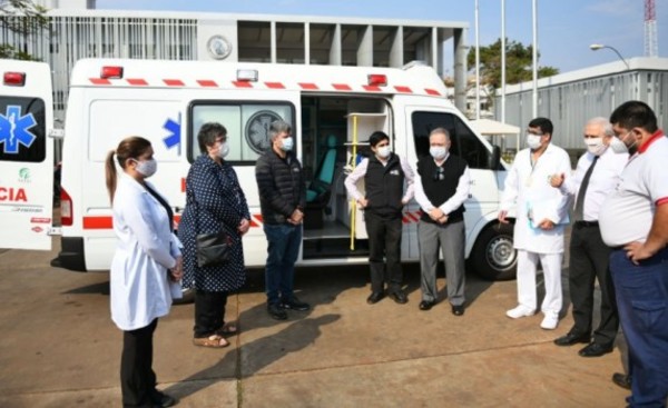 Itaipu pone a disposición ambulancia de UTI para lucha contra el covid