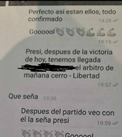 HOY / “Santo y seña”: filtran documentos del presunto amaño de partidos