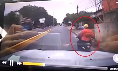Motochorros dicen que 'iban a sus casas tras salir de una obra en Costanera'