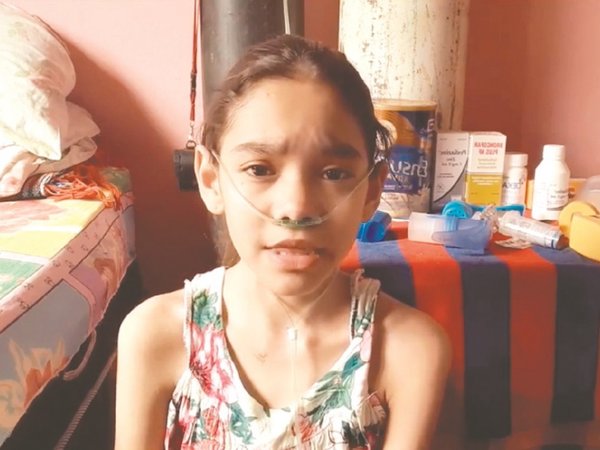 Niña que quiere vivir y pidió a "tío Marito" para su remedio