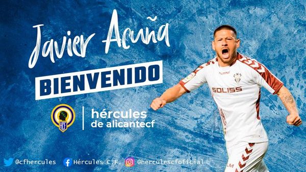 El Hércules ficha a Acuña y recuerda a Haedo - Fútbol - ABC Color