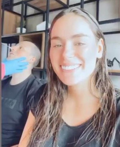 Crónica / (Videos) Mañami cómo le hicieron la prueba a Stephi Stegman y a su novio, el cantante de Piso 21