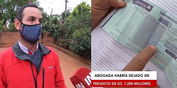 ABOGADA DENUNCIADA HABRÍA DEJADO UN PERJUICIO DE GS. 1.200 MILLONES A UN COMERCIANTE