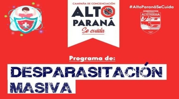 HOY / ¿Ivermectina para todos?: Gobernación de Alto Paraná anuncia "campaña de desparasitación masiva"