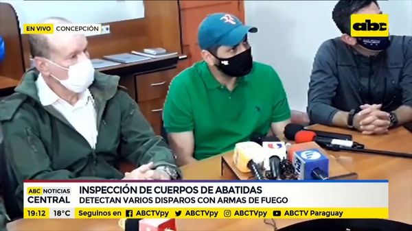 Detectan Seis y dos impactos de bala en los cuerpos de abatidas - ABC Noticias - ABC Color