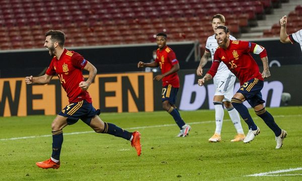 España le robó un empate a Alemania en el arranque de la Nations League