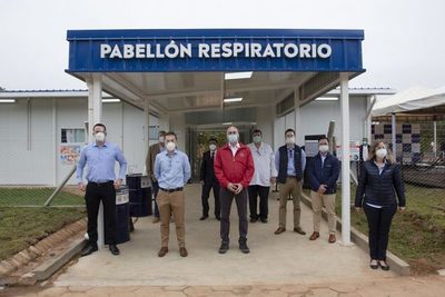 Se inauguró Pabellón Respiratorio que donó Athena Foods al Centro de Salud de Belén