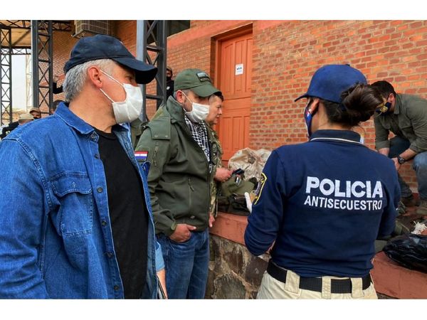 Abdo ordenó reforzar acción con agentes de la Senad