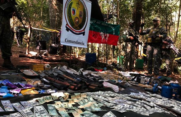 Campamento del EPP es el más grande y completo hallado en los últimos años - Nacionales - ABC Color