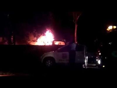 Entra ocho desconocidos incendiaron el retiro de una estancia en Yby Yaú