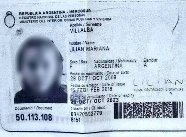 Familia presenta documentos de abatidas: eran argentinas y tenían solo 11 años