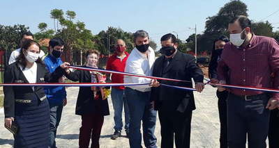 Inauguran empedrado en el Barrio Maristas - Noticiero Paraguay