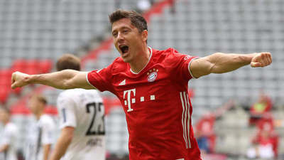 Lewandowski arrasó con baile de Kchiporros en Tik Tok