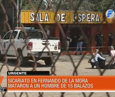 Sicarios asesinan a un hombre en Fernando de la Mora