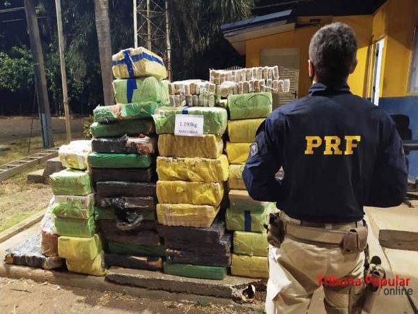 Caen dos paraguayos con 1.193 kilos de marihuana en Brasil - ABC en el Este - ABC Color