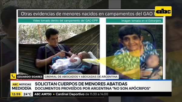 Niñas fueron “ejecutadas”, según abogado argentino - ABC Noticias - ABC Color
