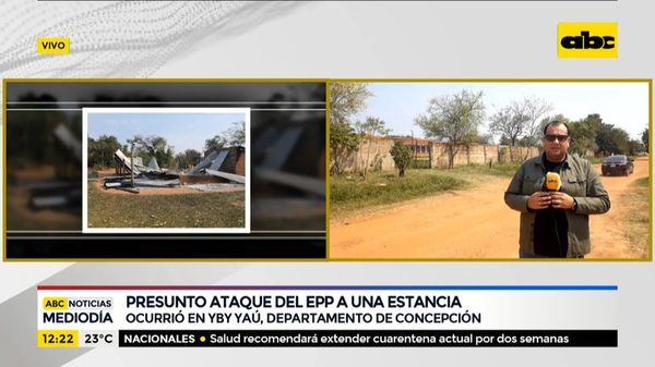 Presunto ataque del EPP a una estancia del Yby Yaú - ABC Noticias - ABC Color