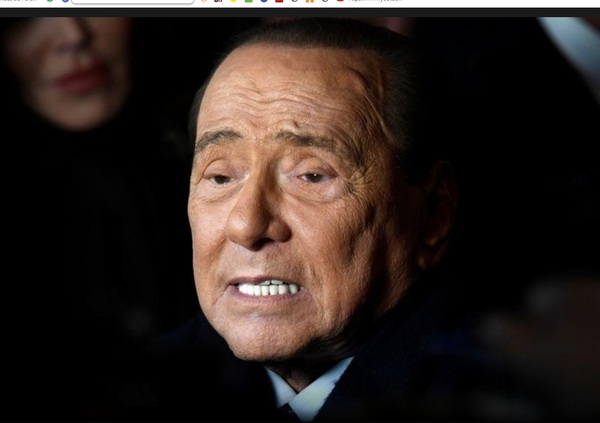 Berlusconi queda hospitalizado con neumonía leve tras arrojar positivo de coronavirus