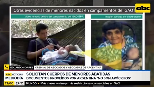 Sobrinas de la "compañera Carmen" fueron ejecutadas, dicen abogados argentinos