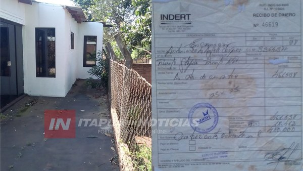 PTO.TRIUNFO: DENUNCIAN PADRINAZGO POLICIAL PARA INVASORES DE UN TERRENO