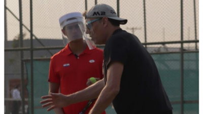 Entrenando con profesionales