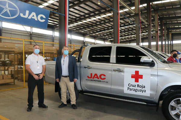 Convenio Cruz Roja Paraguaya & JAC Paraguay