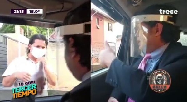 Crónica / Ministro “Hacededo” repartió tapabocas
