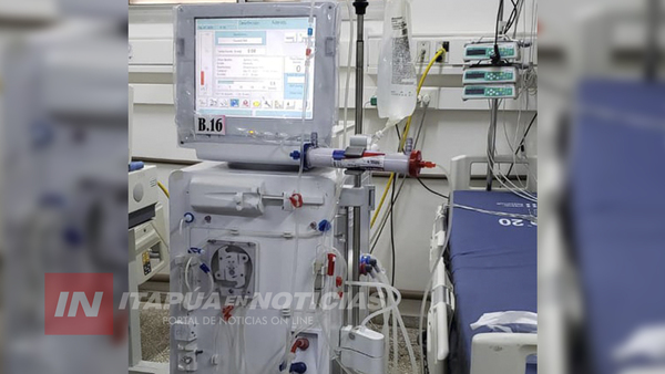 RECEPCIONAN EQUIPOS DE HEMODIÁLISIS EN IPS DE ENCARNACIÓN