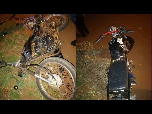 CHOQUE ENTRE MOTOCICLISTAS DEJA UN MUERTO EN CAPITÁN MEZA