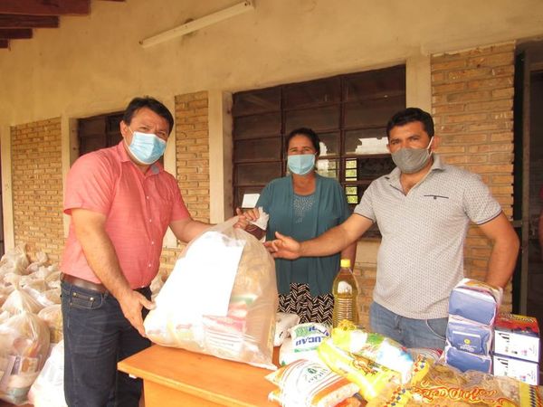 Paquetes de alimentos, en reemplazo de almuerzo escolar en SJN - Nacionales - ABC Color