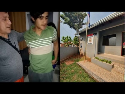 PADRE ENTREGÓ A SU HIJO A LA POLICIA LUEGO DE QUE SE FUGARA DE LA COMISARIA