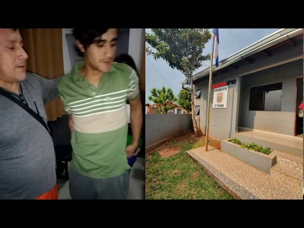 PADRE ENTREGÓ A SU HIJO A LA POLICIA LUEGO DE QUE SE FUGARA DE LA COMISARIA