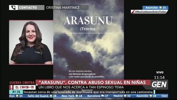 HOY / Cristina Martínez, Periodista y Escritora, sobre su libro “Arasunu” (trueno)