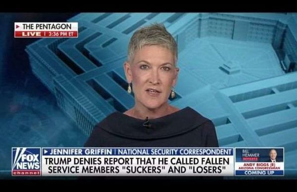 Trump pide a Fox News despedir a reportera que publicó sobre pifia de veteranos de guerra