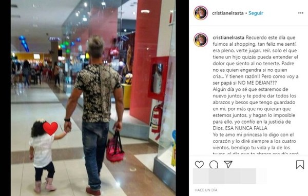 La guerra de un hombre que hace 3 años pide a la Justicia ADN para reconocer a su hija