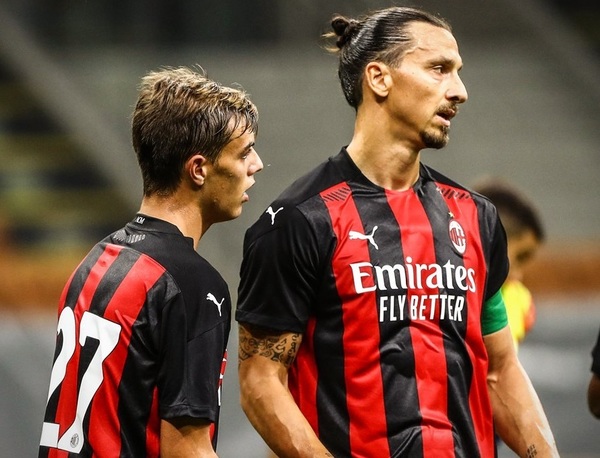 Daniel Maldini ensancha su historia familiar en el Milan