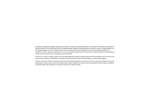 Gobierno cree que inscribieron en forma ilegal a niñas en Argentina