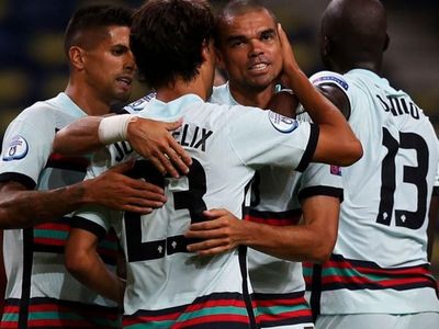 El campeón     debuta con goles en     Liga de Naciones