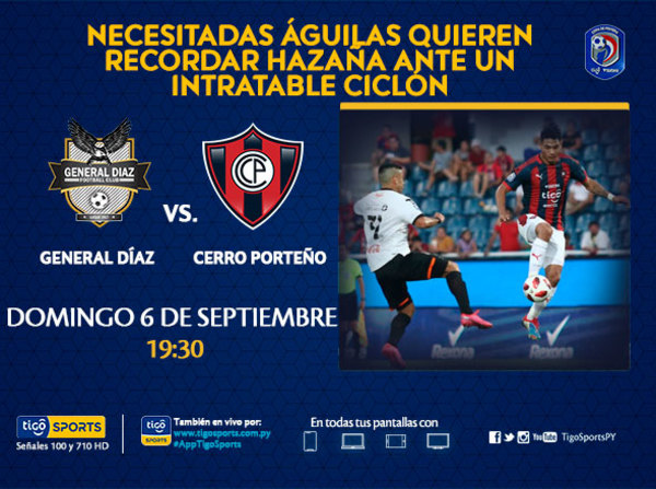 Cerro Porteño quiere mantener la ventaja en la cima