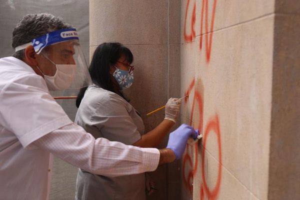 Técnicos realizan “análisis de daños” en el Panteón de los Héroes - Nacionales - ABC Color