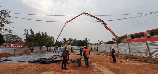 Avanza construcción de nuevos pabellones para atención a pacientes con COVID-19 » Ñanduti